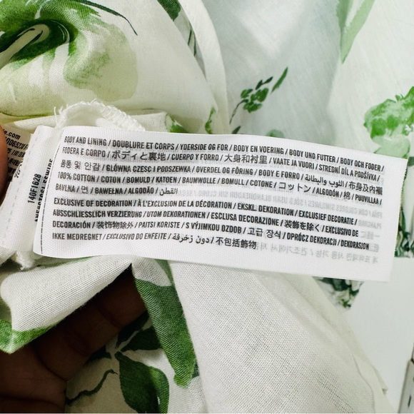 NWT Abercrombie & Fitch Floral Peasant Top XS - Picture 6 of 7